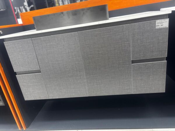 VENICE 750x460mm W/HUNG VANITY LINEN GREY