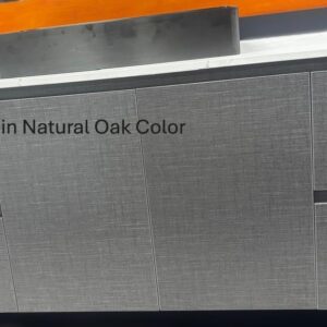 VENICE 1200mm WALL HUNG CABINET ONLY NATURAL OAK