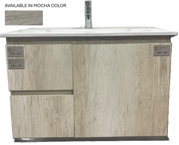 VENICE 750x460mm W/HUNG VANITY MOCHA
