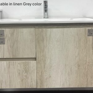 VENICE 750x460mm W/HUNG VANITY LINEN GREY