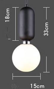 AMCHIT PENDANT 150MM 1L E27 BASE