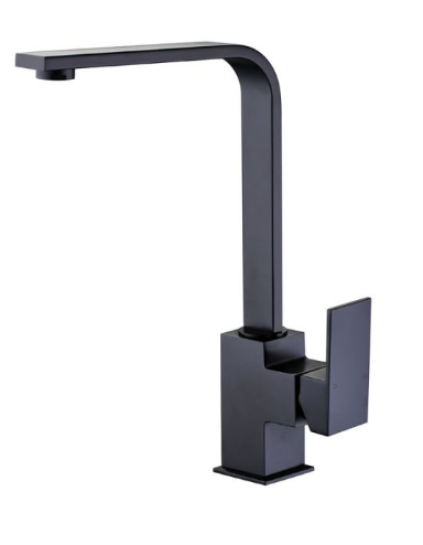 SANTORINI SQUARE GOOSENECK SINK MIXER