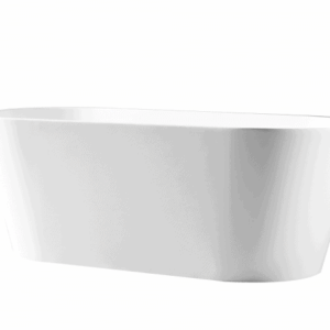 RABANA ROUND 1500MM SLIM FREE STANDING BATH WHITE
