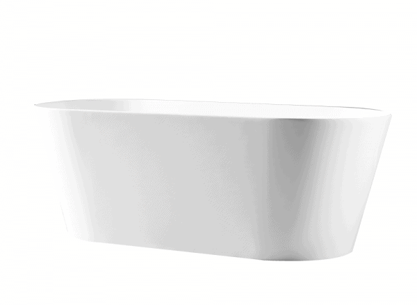 RABANA ROUND 1500MM SLIM FREE STANDING BATH WHITE