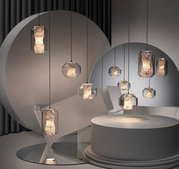 EMPRADOR PENDANT 200MM MARBLE