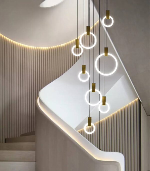 HALO PENDANT 200MM LED 10W 4000K BRONZE