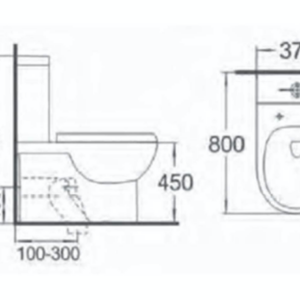 CLASSICO CARE WALL FACED TOILET SUITE
