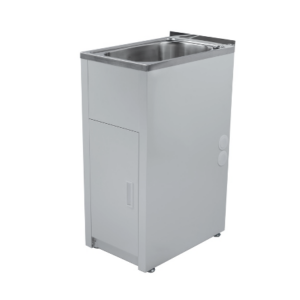 LAUNDRY TUB AND CABINET 30 LITRE SLIM COMPACT