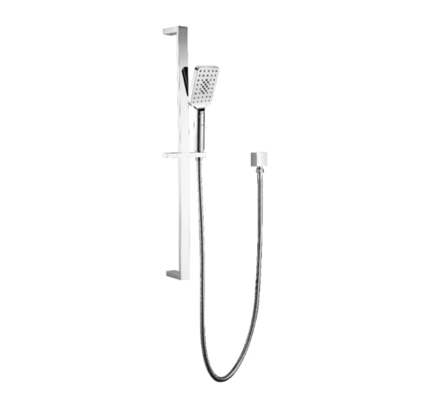 SQUARE SLIDING SHOWER ON RAIL
