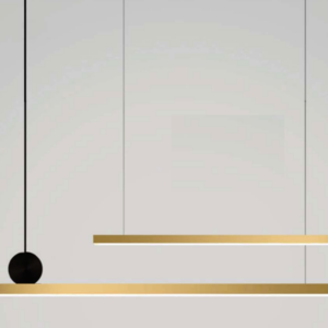 ZOUK 1200MM PENDANT BLACK/BRONZE