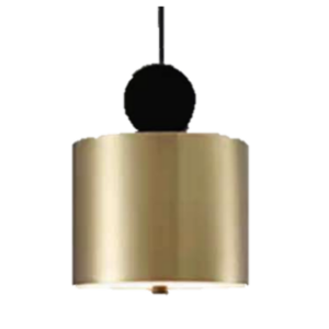 ZOUK 230MM PENDANT BLACK/BRONZE