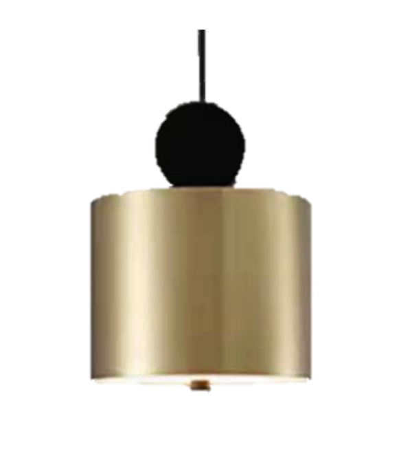 ZOUK 230MM PENDANT BLACK/BRONZE