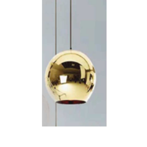 DBAYE PENDANT E27 1L CHROME/GOLD