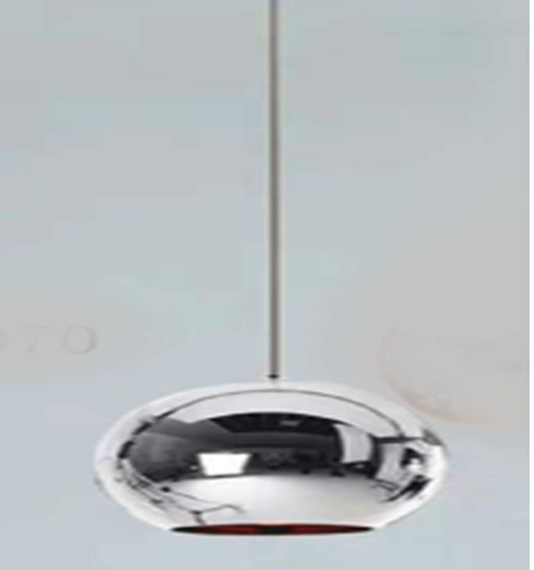 DBAYE PENDANT E27 1L CHROME/GOLD