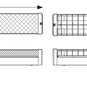 DIFFUSED LED BATTEN 1200MM AND 600MM STANDARD/EMERGENCY/SENSOR