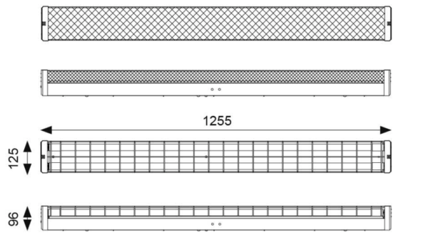 DIFFUSED LED BATTEN 1200MM AND 600MM STANDARD/EMERGENCY/SENSOR
