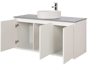 HAWAII 1200mm WALL HUNG CABINET ONLY WHITE