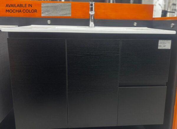 VENICE 900x460mm W/HUNG VANITY MOCHA