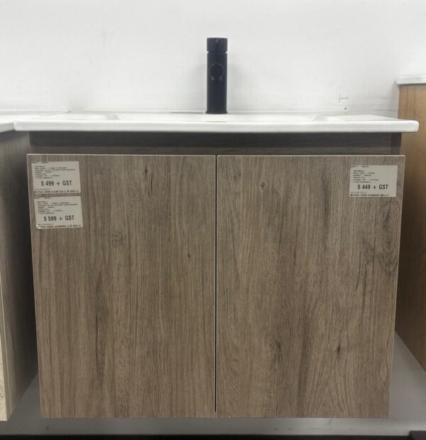 VENICE 1200mm WALL HUNG CABINET ONLY MOCHA