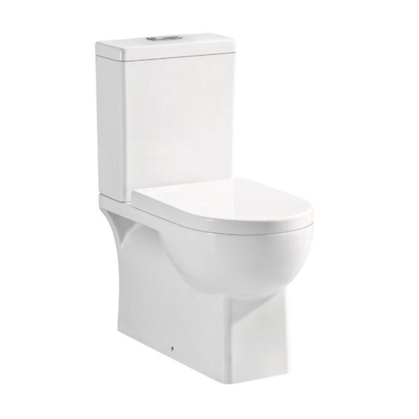 SANTORINI SQUARE-ROUND BTW TOILET SUITE