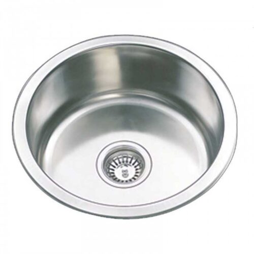 round-chrome-sink-430mm.jpeg 430MM ROUND SINGLE BOWL INSET SINK