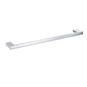 Bad und Küche SS Eckig Single Towel Rail 800mm - BK1601-800