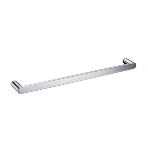 2301.jpg Bad und Küche SS Rund Single Towel Rail 800mm - BK2301-800