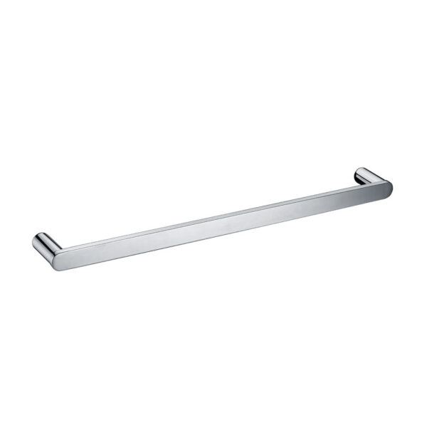 Bad und Küche SS Rund Single Towel Rail 800mm - BK2301-800