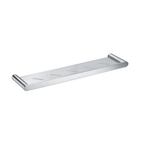Bad und Küche SS Rund Metal Shower Shelf - BK2310