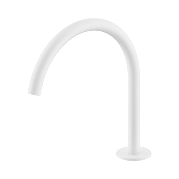 Nero Serenity Bath/Kitchen Arc Spout Matte White - 24C002MW