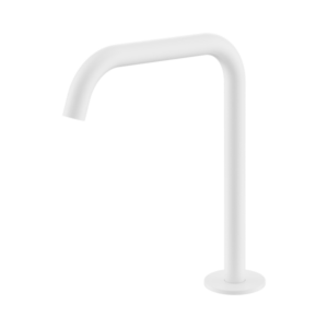 Nero Serenity Bath/Kitchen Edge Spout Black White - Matte White - 24C004MW