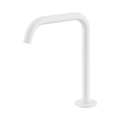 24C004MW-Serenity-Bath-Kitchen-Edge-Spout-Black-White-Thumb.png Nero Serenity Bath/Kitchen Edge Spout Black White - Matte White - 24C004MW