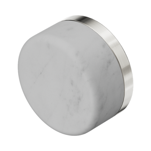 Nero Serenity Carrara Handle Brushed Nickel - 24C005BN