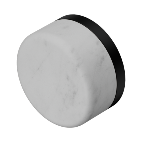 Nero Serenity Carrara Handle Matte Black - 24C005MB