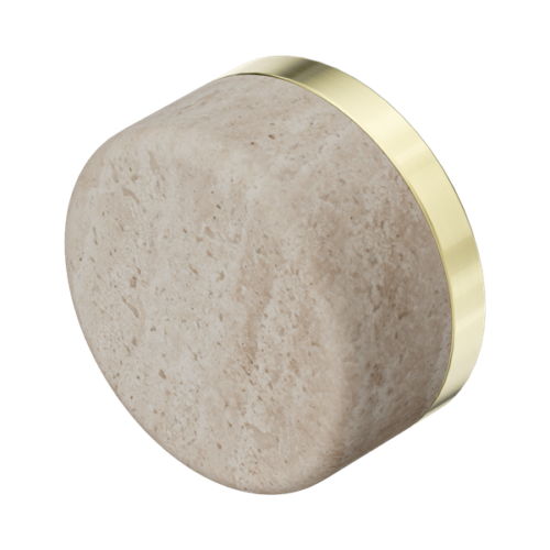 24C008BG-Serenity-Rome-Travertine-Handle-Brushed-Gold-Thumb.png Nero Serenity Rome Travertine Handle Brushed Gold - 24C008BG