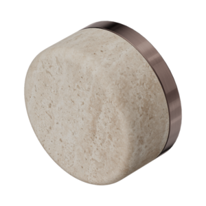 Nero Serenity Rome Travertine Handle Brushed Bronze - 24C008BZ