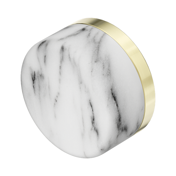 Nero Serenity Arabescato Corchia Handle Brushed Gold - 24C009BG