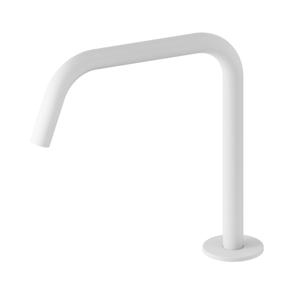 Nero Serenity Bath/Kitchen Edge Spout II Matte White - 24C035MW