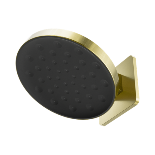 Nero Serenity Wall Shower Head Brushed Gold - 24D002BG