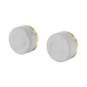 Nero Serenity Wall Top Assembly With Carrara Handle Brushed Gold - 24D005BG
