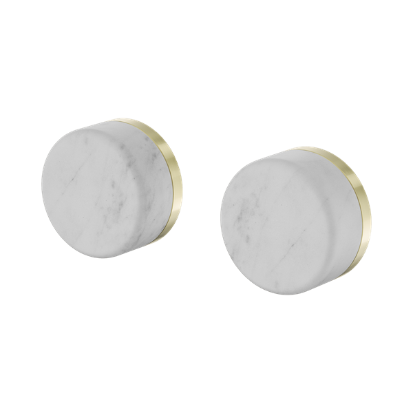Nero Serenity Wall Top Assembly With Carrara Handle Brushed Gold - 24D005BG