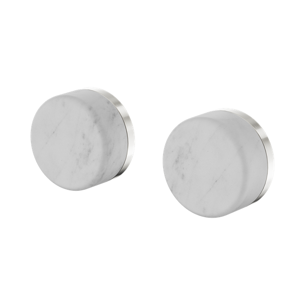 Nero Serenity Wall Top Assembly With Carrara Handle Brushed Nickel - 24D005BN