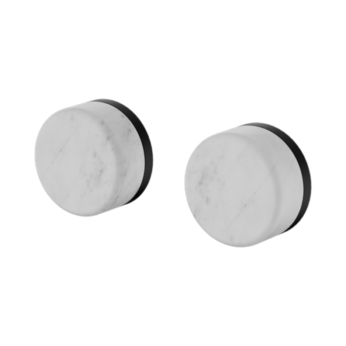 Nero Serenity Wall Top Assembly With Carrara Handle Matte Black - 24D005MB