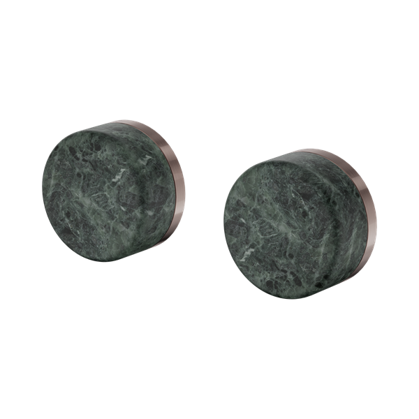 Nero Serenity Wall Top Assembly With Verde Alpi Handle Brushed Bronze - 24D006BZ