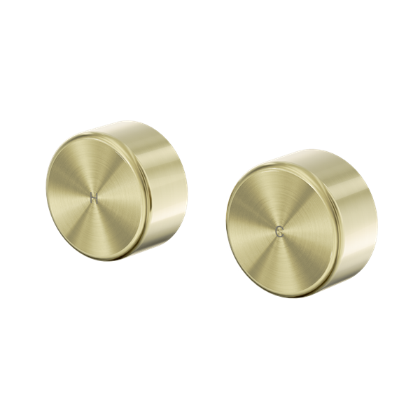 Nero Serenity Wall Top Assembly With Metal Handle Brushed Gold - 24D010BG