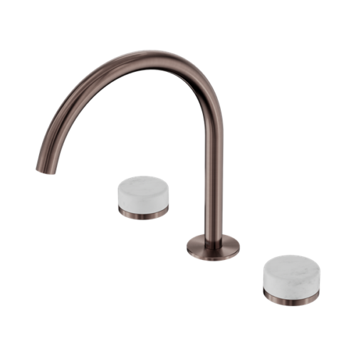 24D017BZ-Serenity-Bath-Kitchen-Set-Arc-Spout-With-Carrara-Handle-Brushed-Bronze-Thumb.png Nero Serenity Bath/Kitchen Set Arc Spout With Carrara Handle Brushed Bronze - 24D017BZ