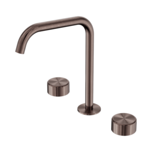 Nero Serenity Bath/Kitchen Set Edge Spout With Metal Handle Brushed Bronze - 24D034BZ