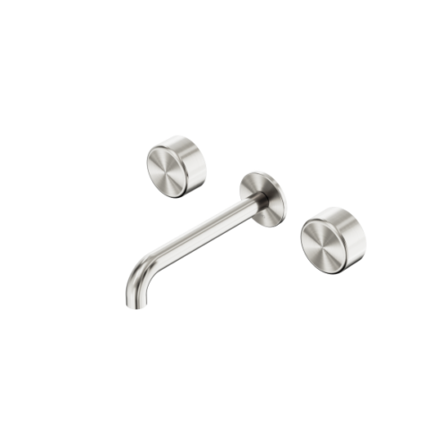 24D046BN-Serenity-Wall-Basin-Set-185mm-Spout-With-Metal-Handle-Brushed-Nickel-Thumb.png Nero Serenity Wall Basin Set 185mm Spout With Metal Handle Brushed Nickel - 24D046BN