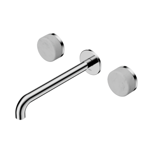 24D047CH-Serenity-Wall-Basin-Set-220mm-Spout-With-Carrara-Handle-Chrome-Thumb.png Nero Serenity Wall Basin Set 220mm Spout With Carrara Handle Chrome - 24D047CH