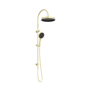 Nero Serenity Twin Shower Brushed Gold - 24D073BG